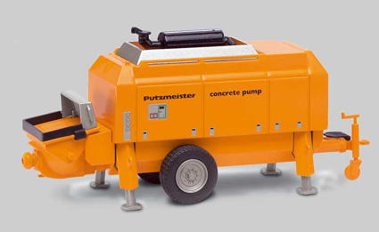 Conrad Putzmeister BSA 1400 Portable Concrete Pump Conrad Putzmeister BSA 1400 Portable Concrete Pump