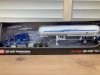 Kenworth W900 Blue White with LP Tanker trailer Circle S