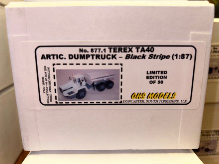 (image for) OHS Terex TA40 Dump truck 1/87 - Click Image to Close