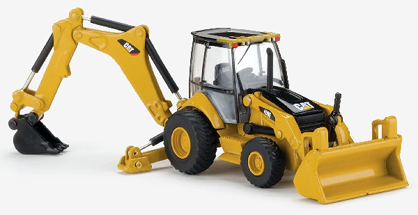 (image for) Caterpillar 450E Backhoe Loader 1/87 - Click Image to Close