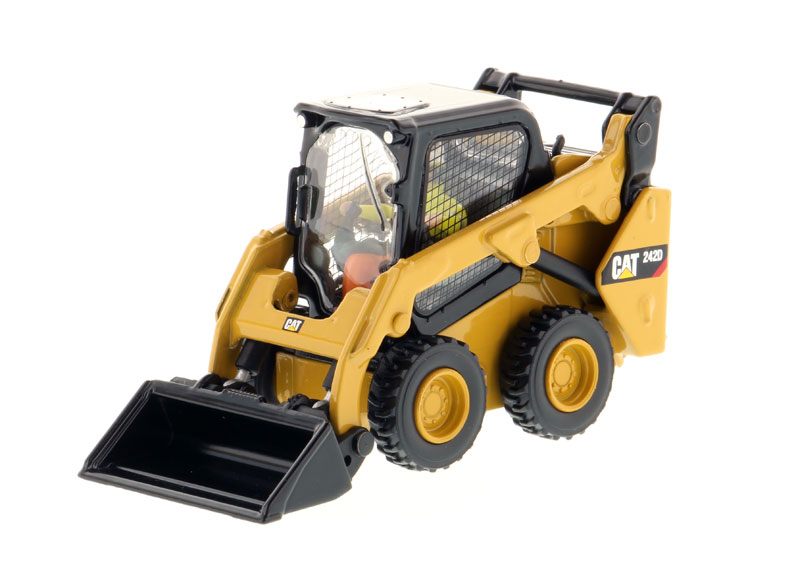 Caterpillar 242D Compact Skid Steer Loader - Click Image to Close