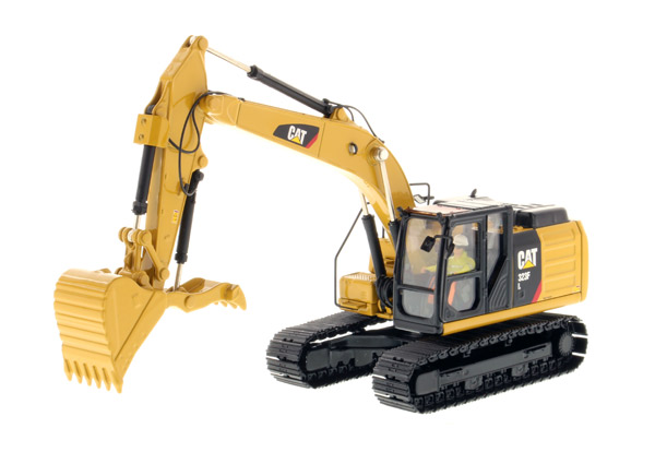 Caterpillar 323F L Hydraulic Excavator with Thumb - Click Image to Close