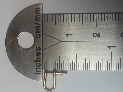 (image for) rigging shackle small - Click Image to Close