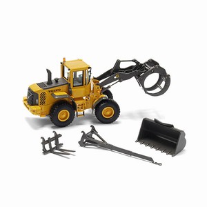 Volvo L90E wheel loader w/bucket, boom and pallet forks - Click Image to Close